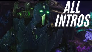 All NOOB SAIBOT⬛️ intros/ dialogue from A-Z in Mortal Kombat 1! (excluding Cyrax & Sektor)