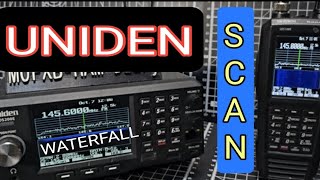 UNIDEN SDS200 /100 Waterfall - Custom Scanning