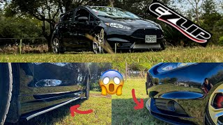 Fiesta ST Gets a AMAZON EZ LIP + EZ Side Skirts Installation!!