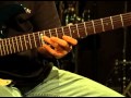 Kiki Noval (ex Rajawali guitarist and solo artist) - warming up for alternate picking