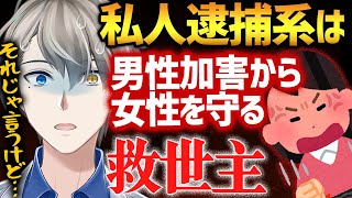 【ツイフェミ速報】とんでもない理由で私人逮捕系を擁護する女性リスナーを最大火力でオーバーキルしてしまう個人勢Vtuber【かなえ先生】痴漢・盗撮