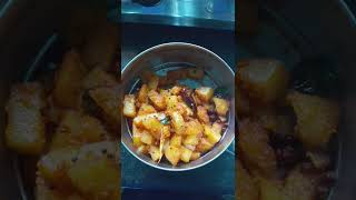 Kerala style potato fry. #simplepotatofry# #aloofry# #potatorecipe# #potatosnacks#