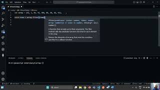 Filter Odd and Even element from array in javascript | interview question