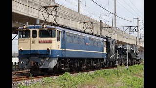 【特大貨物】EF65+ヨ8402+シキ801