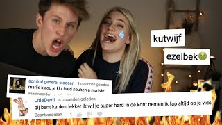 REAGEREN OP HAAT EN S*KSCOMMENTS