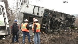 The NTSB Discusses Possible Causes of Deadly Train Derailment