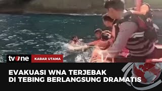 Evakuasi Wisatawan Terjebak di Tebing Terjal | Kabar Utama tvOne