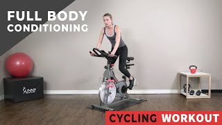 Full Body Conditioning Cycle Workout to Target & Tone Upper Body