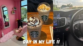 Spend The Day With Me!! Errands + Salon update + Starbucks | ASYA MILLER