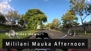 Raw Rides Hawai‘i: Mililani Mauka Afternoon