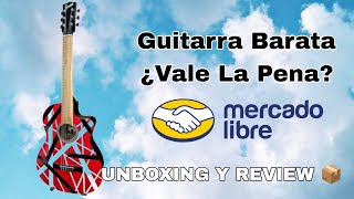 GUITARRA ACÚSTICA BARATA DE MERCADO LIBRE 🛍️🎸UNBOXING Y REVIEW 📦🎶¿Vale la pena?🤔