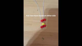 Mini flower Kandi charm tut!! #Kandi #kandikid #kanditutorial #tutorial #kandicharm