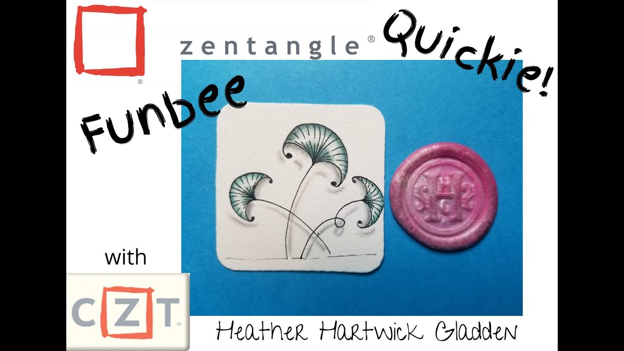 Funbee Zentangle Quickie Youtube