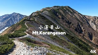 【小蓮華山-ソロ登山】栂池ロープウェイからピストン【Mt.Korengesan】