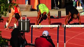 Men's 110m Hurdles Final Pure Athletics Spring Invitational 2023