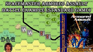 SpaceMaster Armored Assault Battle Example: Standard Game