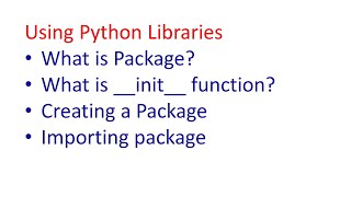 Using Python Libraries Part 4 | Computer Science Class XII (CBSE)