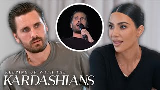 Kim Kardashian Coaches A Nervous Scott Disick for Public Speaking Event | KUWTK | E!