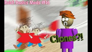 Clones?! | Baldi's Basics Full Game Public Demo with clones| Baldi Basics Mods #16