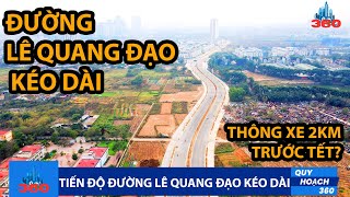 Đường Lê Quang Đạo kéo dài sắp thông xe 2km?