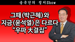 [송국건TV] 그때(박근혜)와 지금(윤석열)은 다르다 “우파 大결집”