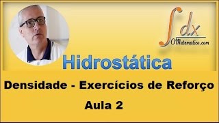 Grings - Hidrostática - Aula 2 - Densidade - Exercícios de reforço