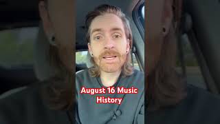 On This Day in Music History: August 16 #shorts #music #history