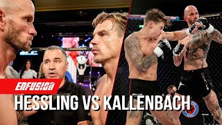 The New Dutch KO Artist Is Here! Hessling vs. Kallenbach | Enfusion Cage Events
