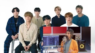 BTS Reaction to his own song ||Dynamite || Cover by Aish || Real Reaction Video || BTS Love ll