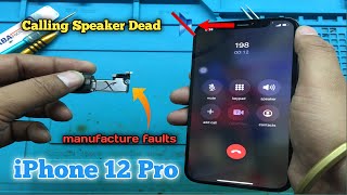iPhone 12 Pro Receiver Not Working || Manufacturers Faults all mobile.