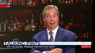 Talking Pints: Nigel Farage is joined by journalist Tim Stanley