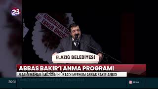 ABBAS BAKIR’I ANMA PROGRAMI