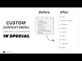 Custom Right Click Context Menu in HTML CSS & JavaScript