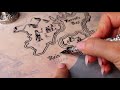 ASMR Drawing Map ⚡ No Talking