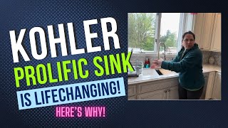 Kohler Prolific Sink complete review and why it is LIFECHANGING!