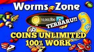 🔴CARA CH3AT COINS GAME WormsZone.io TERBARU|No root|