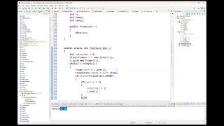 Removing Recursion with a Stack