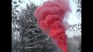 Red Smoke Flare