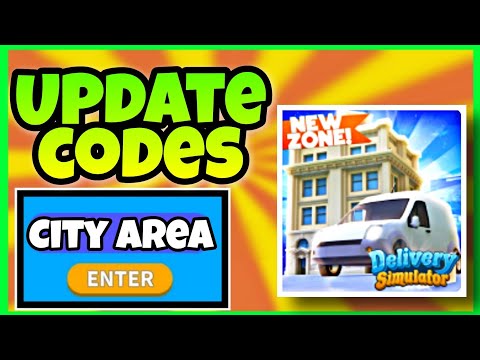 *CITY AREA* UPDATE ALL WORKING CODES DELIVERY SIMULATOR ROBLOX DELIVERY SIMULATOR CODES