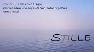 Stille (mit Intro)