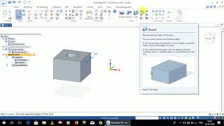 Solid Edge Tutorial for Beginners- Blend Command