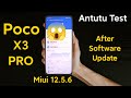 Poco X3 Pro Antutu Test After Software Update Snapdragon 860 🔥🔥🔥