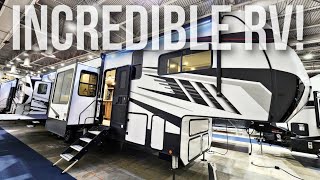 Incredible RV! Fifth Wheel Toy Hauler from Alliance Valor 42V13