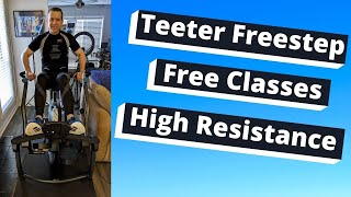 Teeter Freestep High Resistance Free Class Workout With The Teeter Move App Review