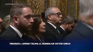 Tingħata l-aħħar tislima lil Monsinjur Victor Grech