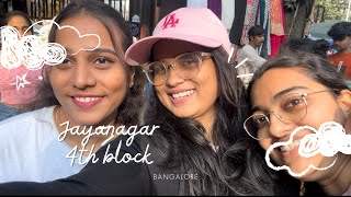 JAYANAGAR 4th BLOCK || Shopping Vlog🛍️|| Bangalore💕 || ಕನ್ನಡ vlog || @Shettynidhii