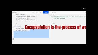 Encapsulation part2