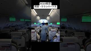 【MIAT OM502】成田→ウランバートル行きの飛行機は極楽だった