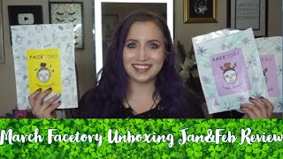 March Facetory Unboxing // January and February Facetory Review