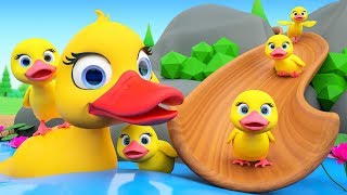Duck Song - Five Little Ducks + More Nursery Rhymes
